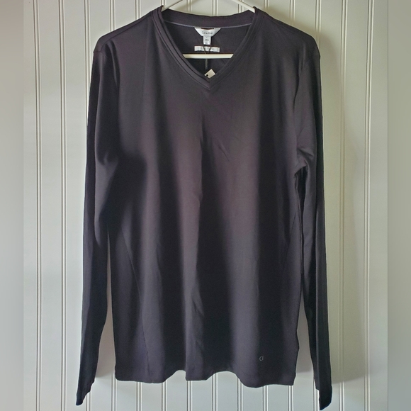 Calvin Klein Black Liquid Touch Shirt Sz S NWT - Picture 1 of 5